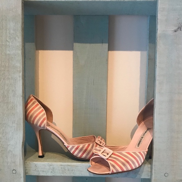 Autographed Manolo Blahnik Heels - Picture 2 of 8